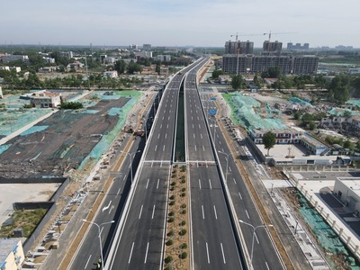 助力城市騰飛 濟寧共青團路北延高鐵連接線橋梁段通車，構建高效交通新動脈